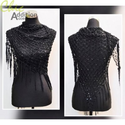 Beaded Shawl 3406-A